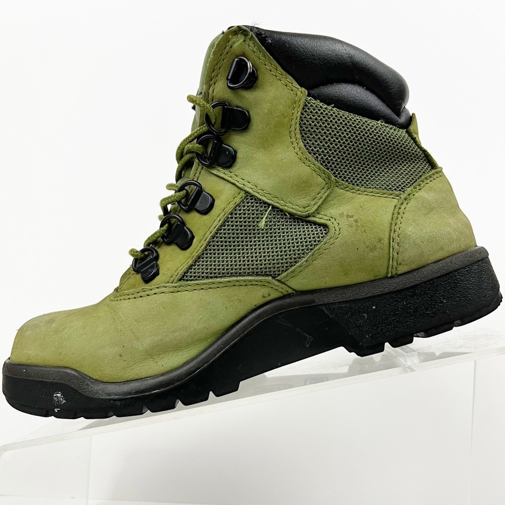 Timberland Boys 6” Field Boots Green Size‎ 3 - Picture 8 of 8